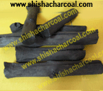Rods shaped charcoal finger